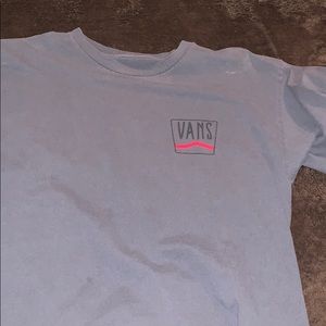 gray vans tshirt